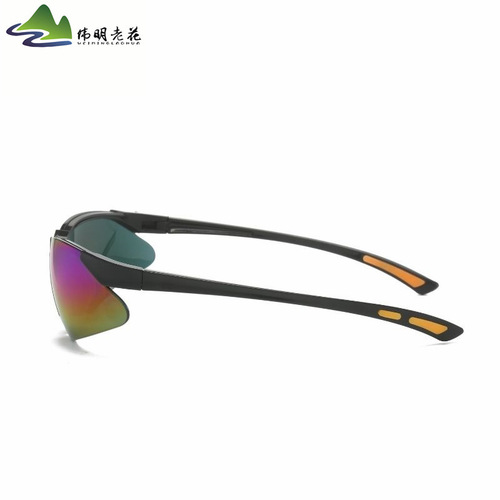 New sports model grinding and polishing cycling flat safety glasses factory wholesale, windproof and dust-proof protective goggles