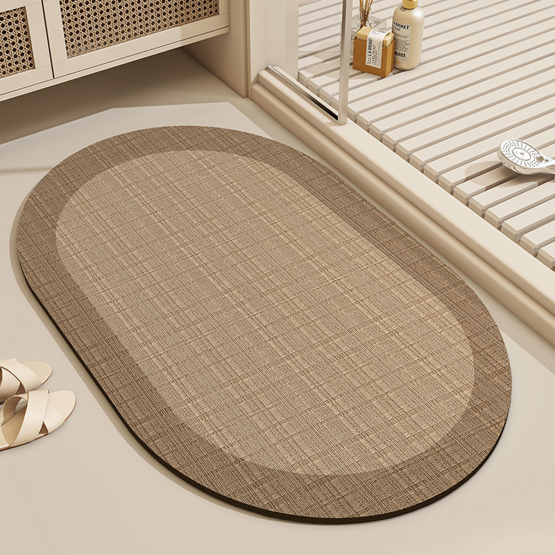 매트 패턴 타원형 새로운 업그레이드 항균 규조류 진흙