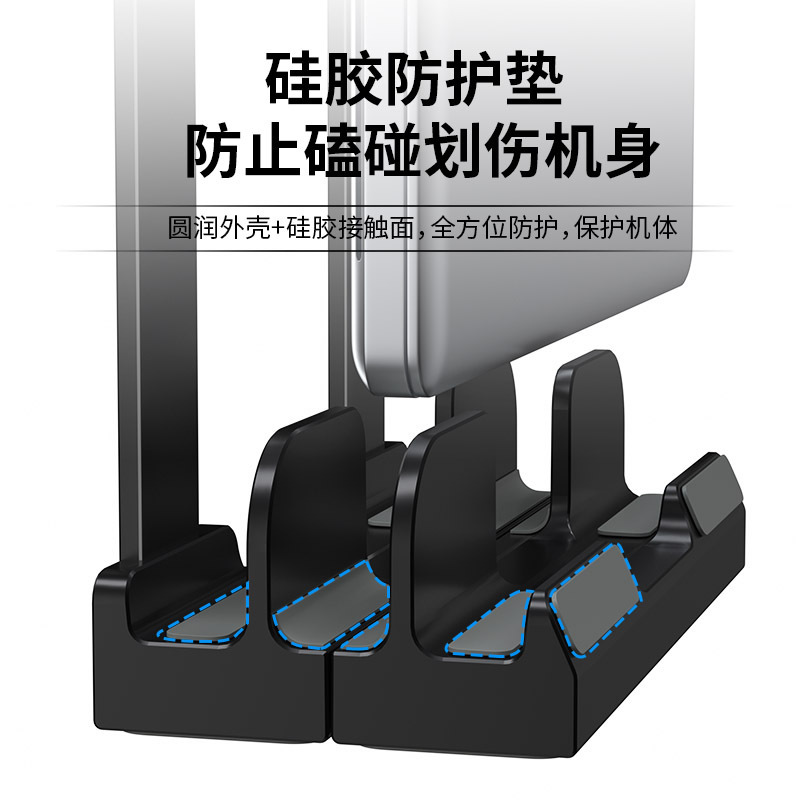 Soporte de soporte de computadora de enfriamiento colgando soporte de computadora portátil Amazon soporte de computadora de almohadilla vertical de 16 pulgadas