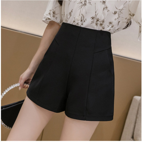  Women's Summer Thin Casual Plus Size Pear Shaped High-Waisted Slimming Design Leggings