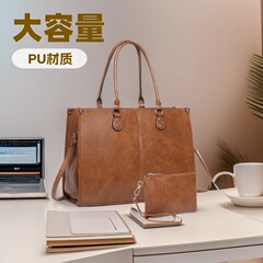 跨境外贸轻奢电脑手提包女专用隔层独立保温餐袋大容量电脑包现货