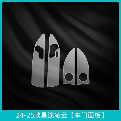 Car interior film interior film, navigation center console - car-door-panel