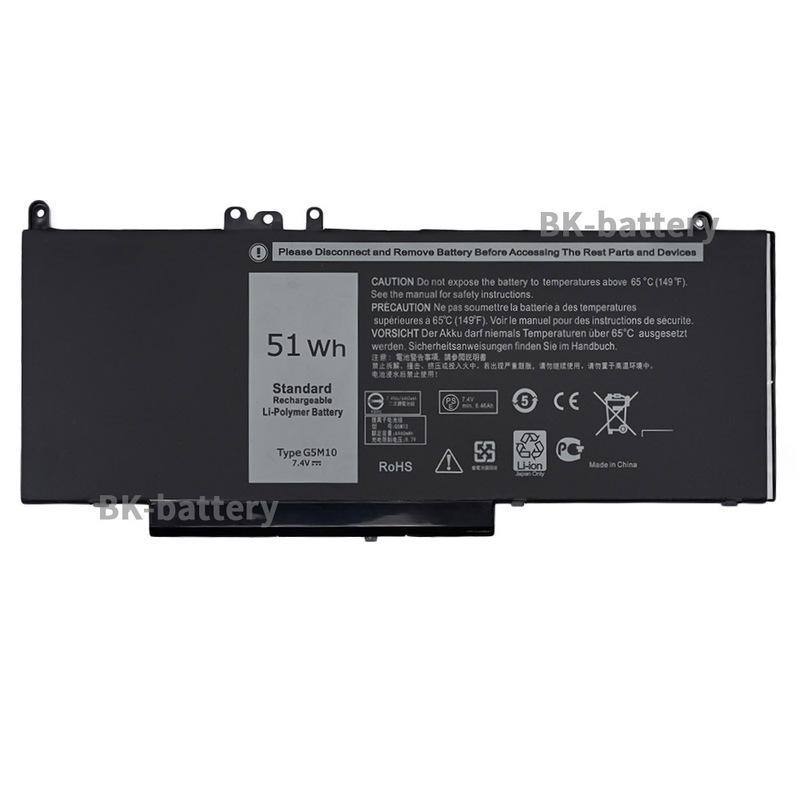For Dell Latitude E5250 E5450 E5550 RYXXH G5M10 Laptop Battery P48G