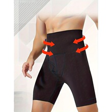 O 38519 Breathable Double Layer Waist Leg Shaping Pants ��ʿ