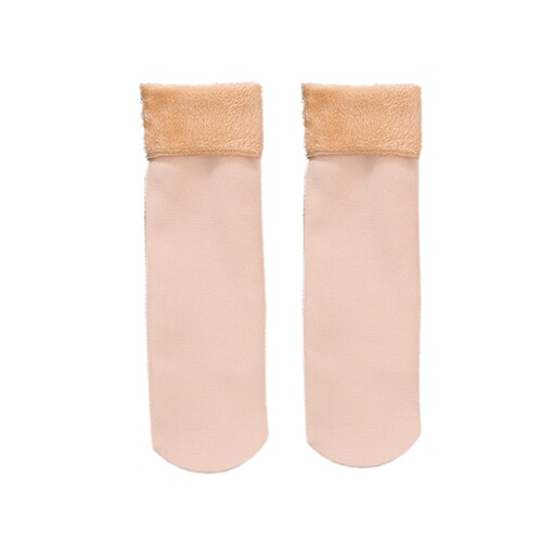 Warm winter snow socks plus velvet thickened wool socks for men and women at home couples socks mid-calf socks autumn and winter floor socks