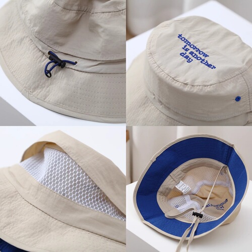 Children's summer thin fisherman's hat for boys, kids travel sun hat, baby sunshade UV protection sun hat