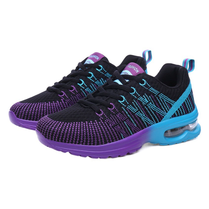 Новые женские спортивные кроссовки Flyknit весна 2026: дышащие, с воздушной подушкой, легкие, для бега и путешествий