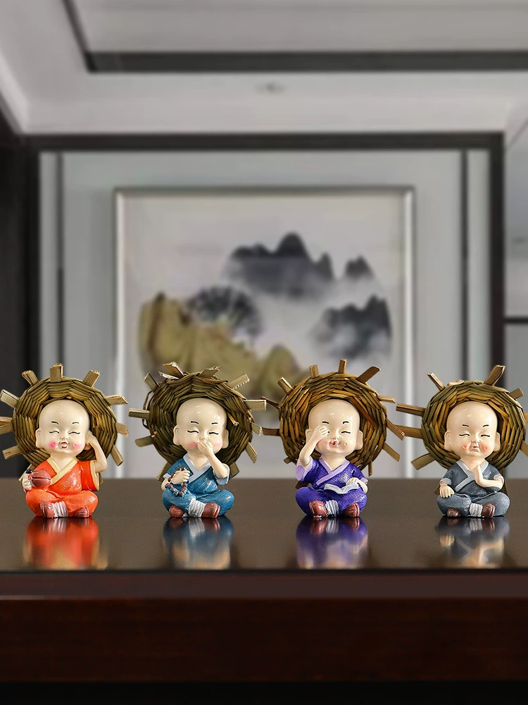 Украшения для домашнего использования, табличная кукла для офиса, китайский стиль, домашний декор