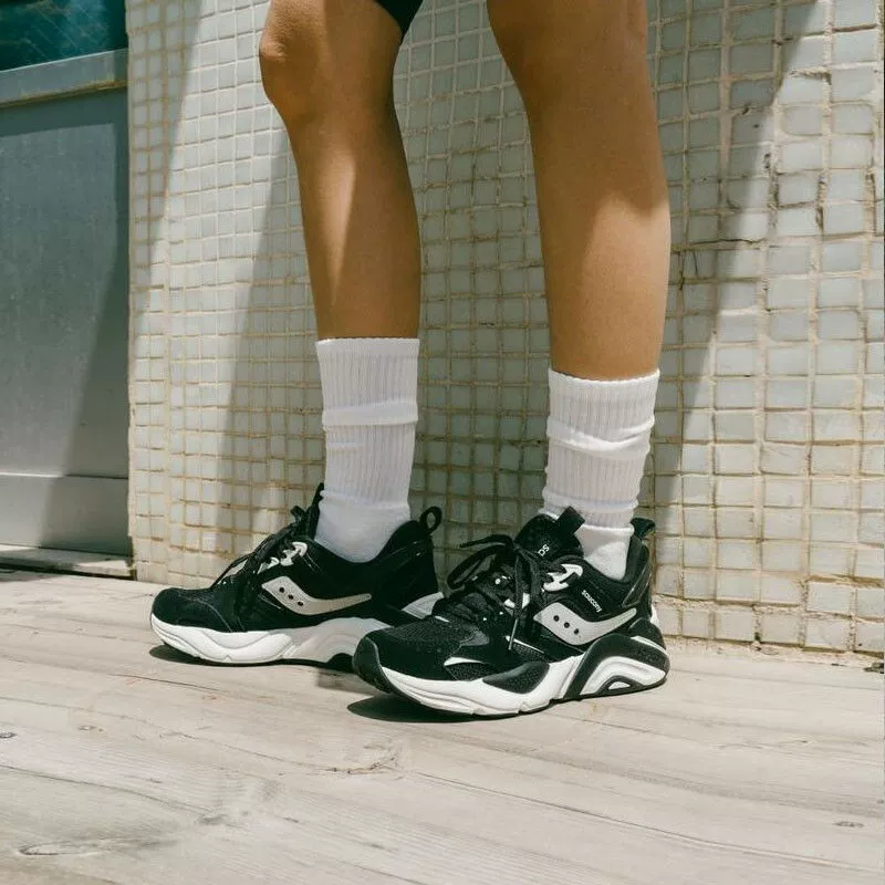 Кэжуал кроссовки (Saucony) GRAM9000, ретро, дышащие летние «dad»‑кеды, комфортные
