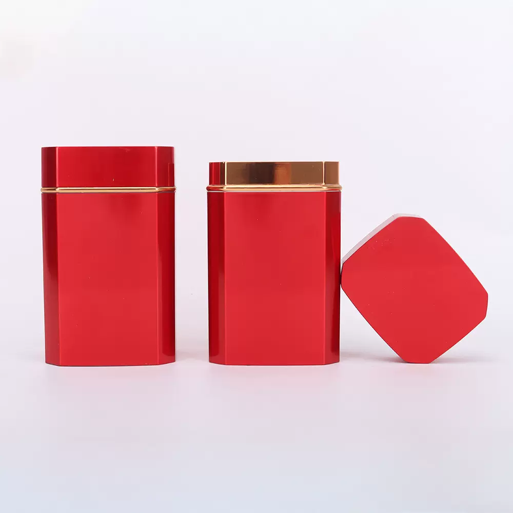 塑铝茶叶罐方罐红茶绿茶散茶通用茶罐密封茶叶包装罐空罐子批发