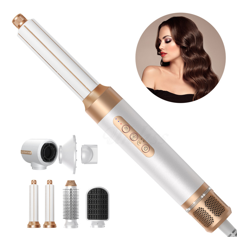 Cross-Border Popular 7-in-1 Multifunctional Hair Dryer Brush Set 1400 Watts High-Speed Hot Air Comb Hot Air Curling Iron Hair Straightener Cross-Border Popular 7-in-1 Multifunctional Hair Dryer Brush Set 1400 Watts High-Speed Hot Air Comb Hot Air Curling Iron Hair Straightener