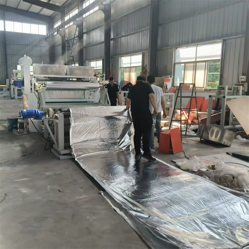 Машина для композитного покрытия из каменной ваты, алюминиевой фольги и стекловолокна, машина для производства теплоизоляционных ватных досок для воздуховодов, машина для плоского ламинирования рулонных материалов