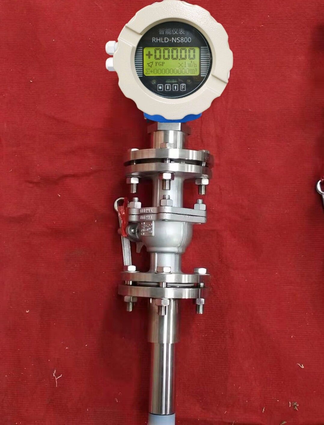 RHLD-C插入式智能电磁流量计污水一体显示 瑞辉