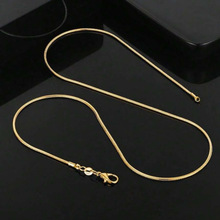 F 16069 925 silver snake chain necklace 925 ���߹�������