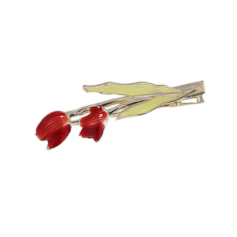 Fashion Flower Alloy Plating Hair Clip 1 Piece display picture 8
