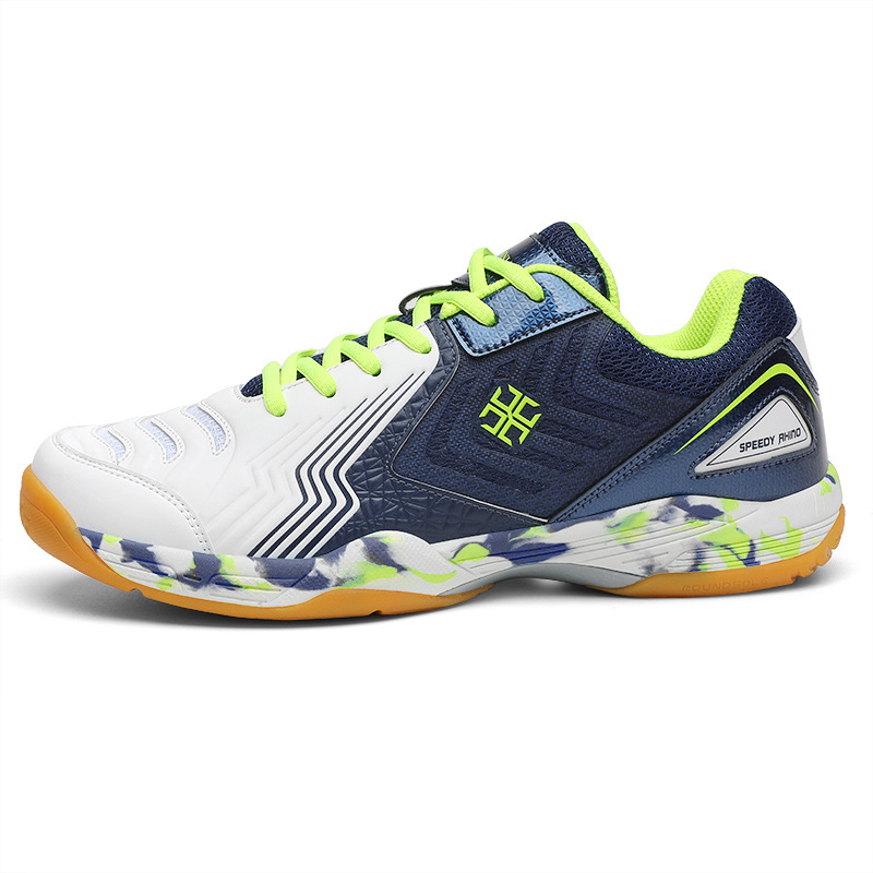 Zapatos de bádminton zapatos de entrenamiento de hombre zapatos de tenis de malla zapatos de ping-pong al por mayor suela de tendón