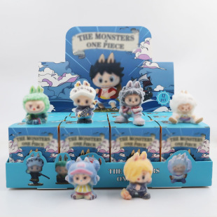 Bubble Mart Blind Box Plush Doll Cute Cola Flocking Figure Trendy New Desktop Decoration Cross-Border