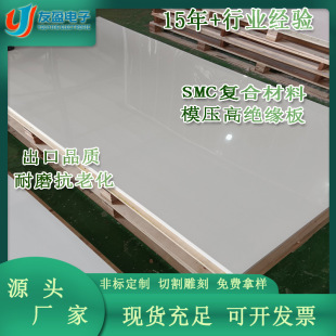 Produces Red Insulating Boards for High-Voltage Composite Electrical Equipment and Fire-Proof and High-Temperature Resistant White Smc Boards