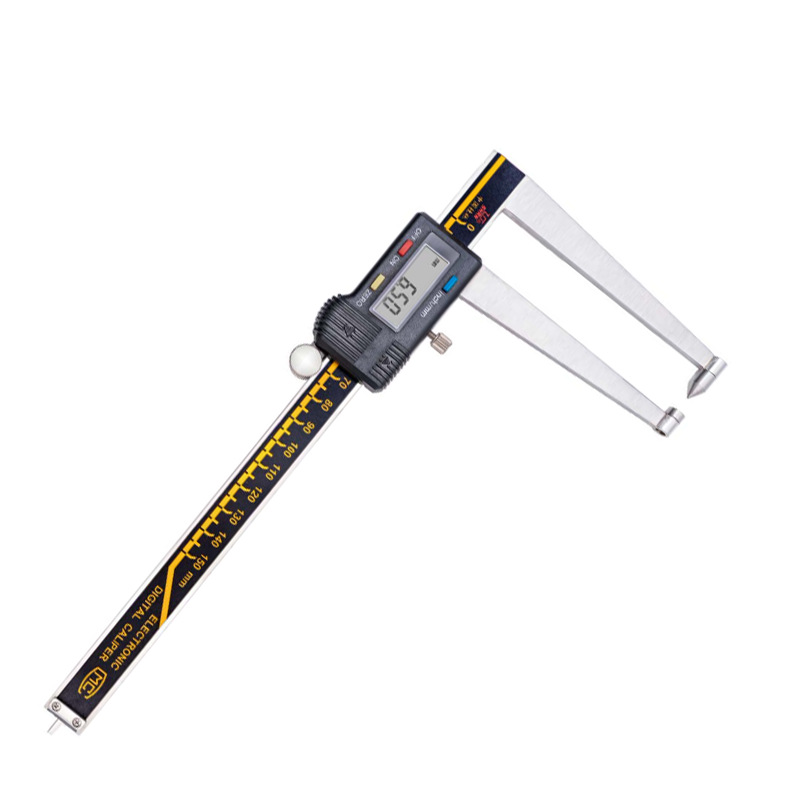 桂量刹车片数显卡尺刹车盘厚度测量工具碟刹车片磨损厚度测试工具