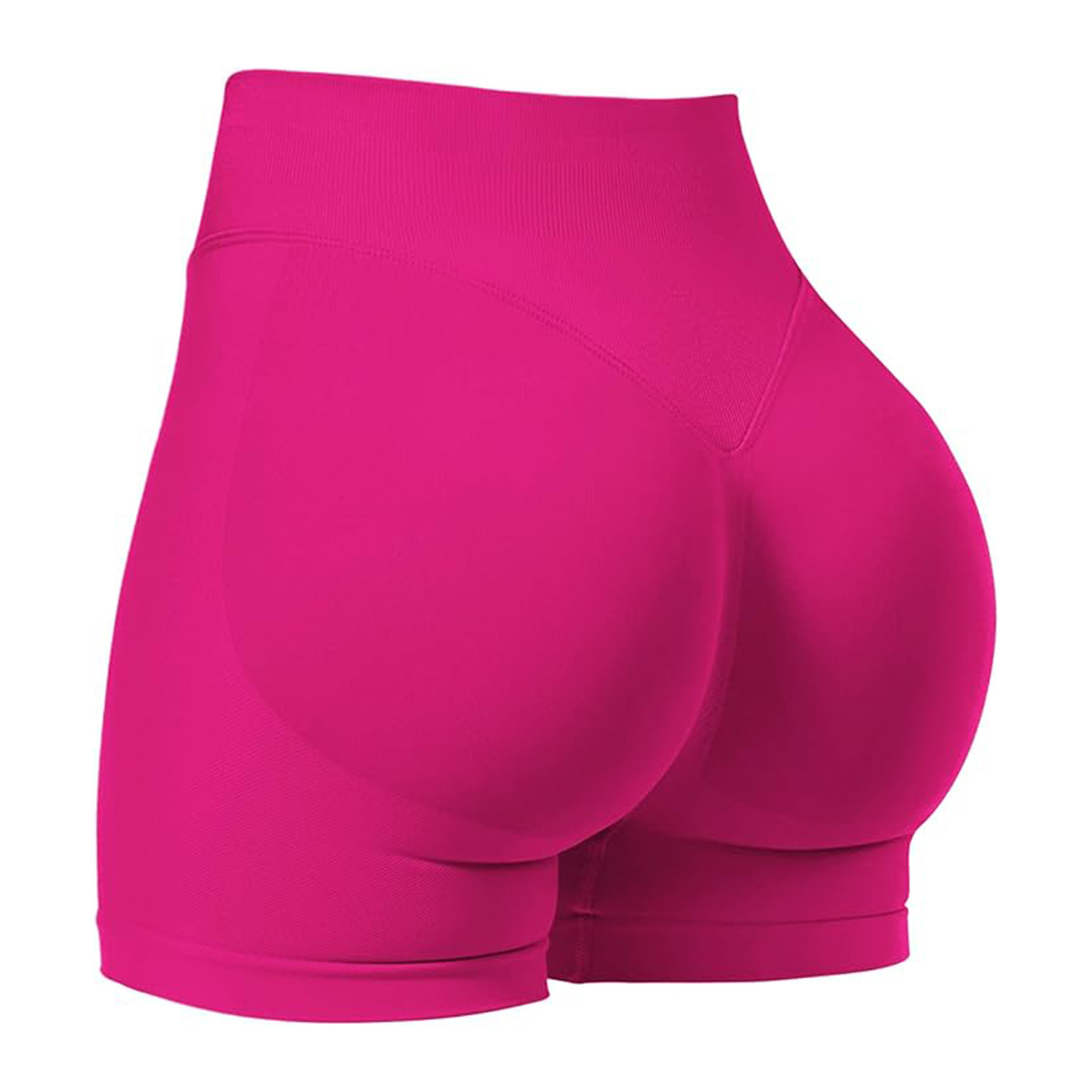 Nuevos productos transfronterizos pantalones cortos deportivos de cintura de tres etapas para mujer Amazon TK pantalones de yoga de cintura alta para correr pantalones de tres puntos de fitness