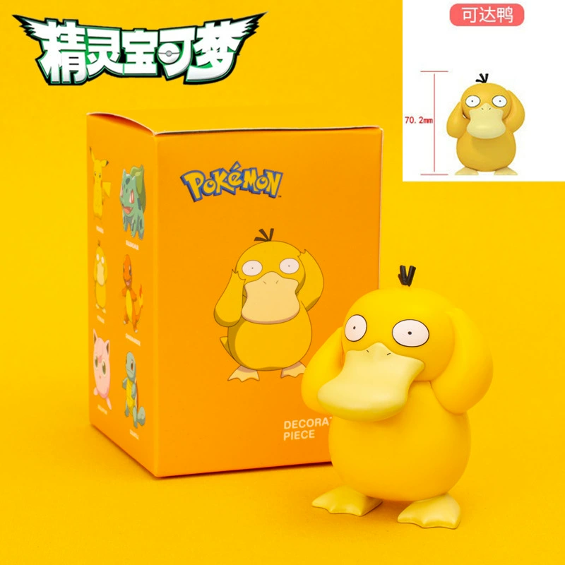 Mini Figure Toy (Pokémon) — Collectible Standing & Sleeping Poses, Boxed Miniatures