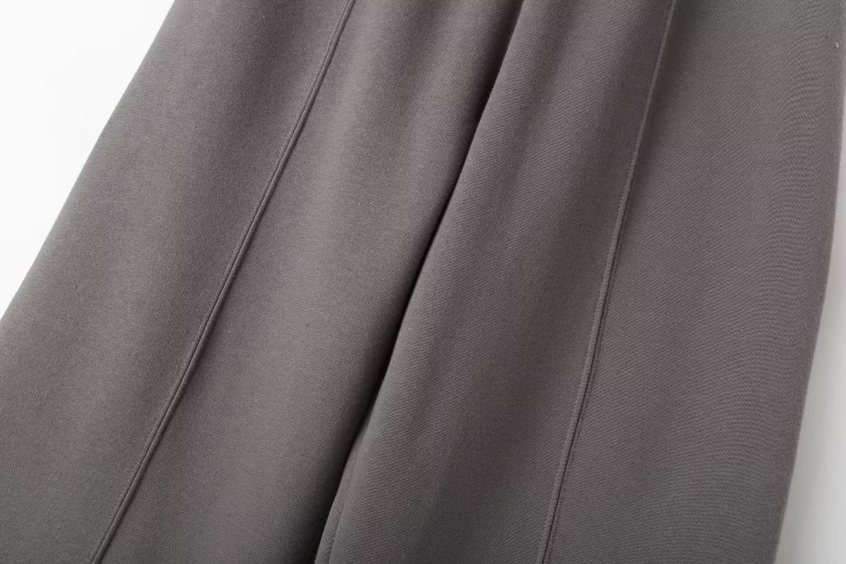 Completo pantaloni donna con giacca bomber e pantaloni in flanella_voghion.com
