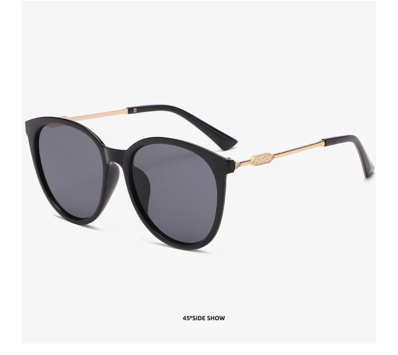 45g Weight Full Frame Glasses Structure Sunglasses Classification PC, UV400 Protection Lens Material Oval Frame Glasses Style Travel, Fishing Occasion Oval Pattern Unisex Gender IG Style, Casual Style IG Style Casual Oval PC UV400 Protection Oval Frame Full Frame Women's Sunglasses 1