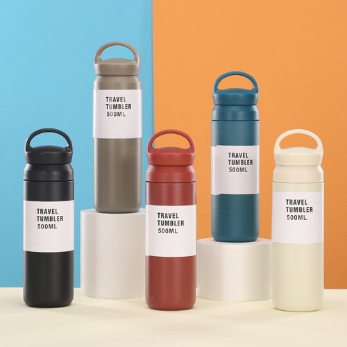 Japanese 304 stainless steel element cup student water cup outdoor car portable portable coffee thermos cup