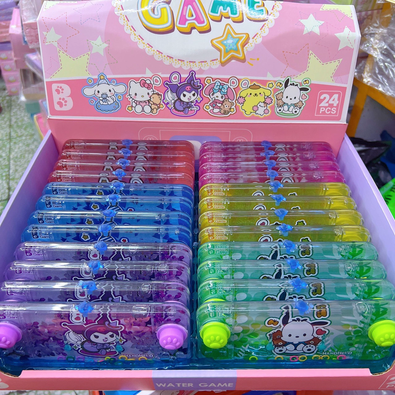 Sanrio, кольца, квадратная игрушка