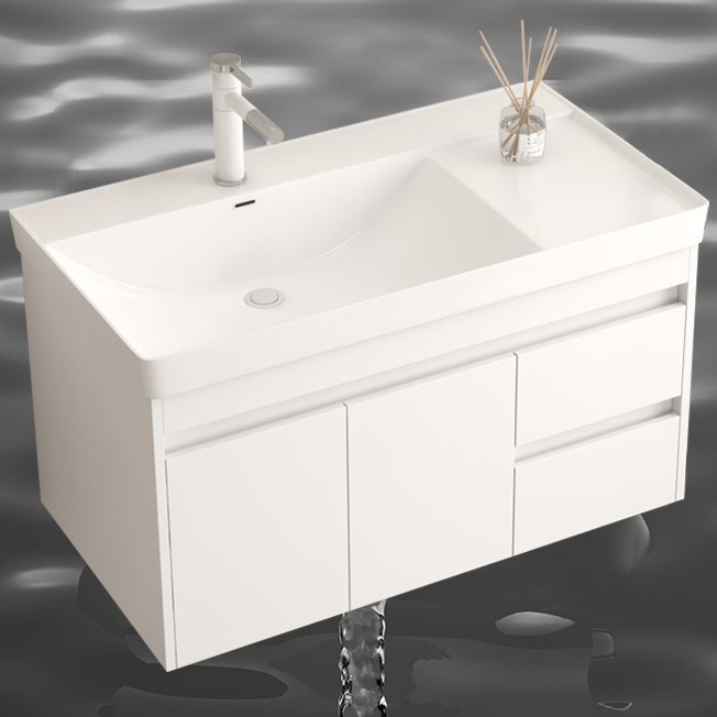 gabinete de baño de madera sólida baños cerámicos todo en una bañera lavabo tipo pared lavabo gabinete combinación lavabo grande lavabo