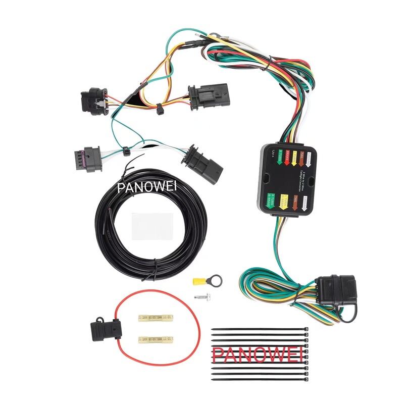 1188694-Pin Power Trailer Wiring Harness 17-23 Tesla Model 3 20-23 Y American Standard Extension Cable