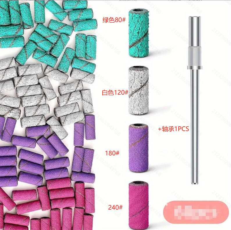 Eje de anillo de arena especial para uñas