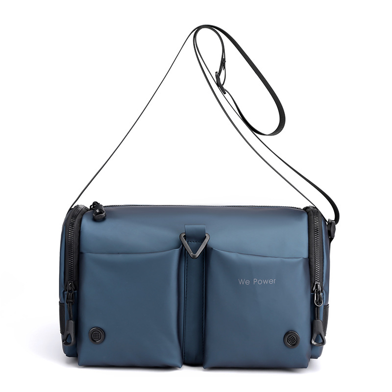 Wepower nueva marca de moda hombro bolsa de mensajero de los hombres casual espalda hombro bolsa de montar funcional bolsa de mensajero