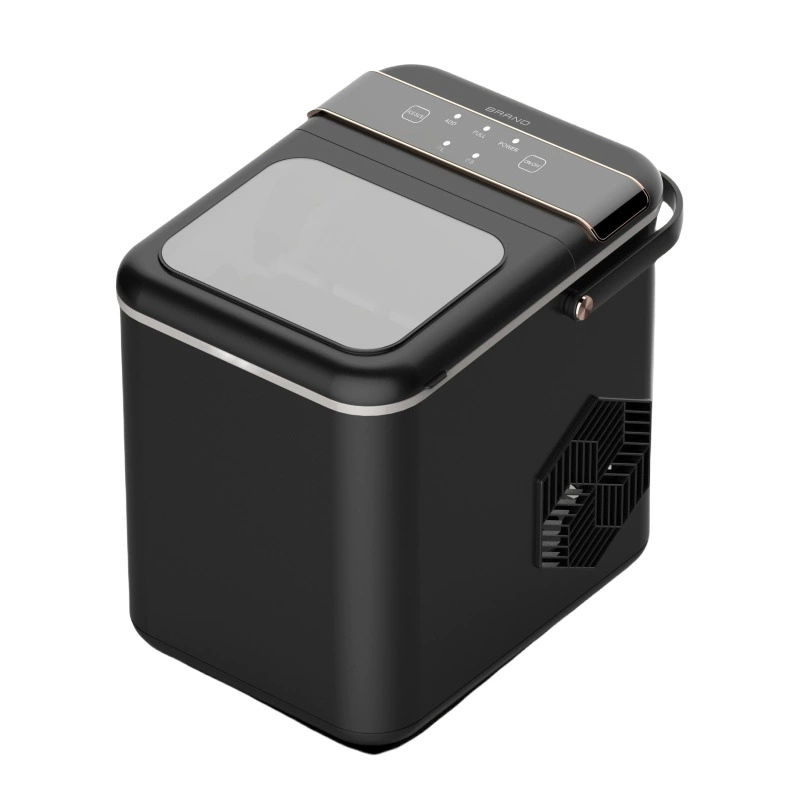 Новая бытовая полностью автоматическая машина для производства льда, небольшая интеллектуальная машина для производства льда с автоматической очисткой, настраиваемый лед для чистки