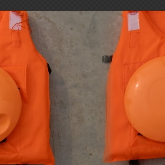 厂家直发YH-B便携式救生衣飞盘组合 抛投式救生衣组合飞盘合格证