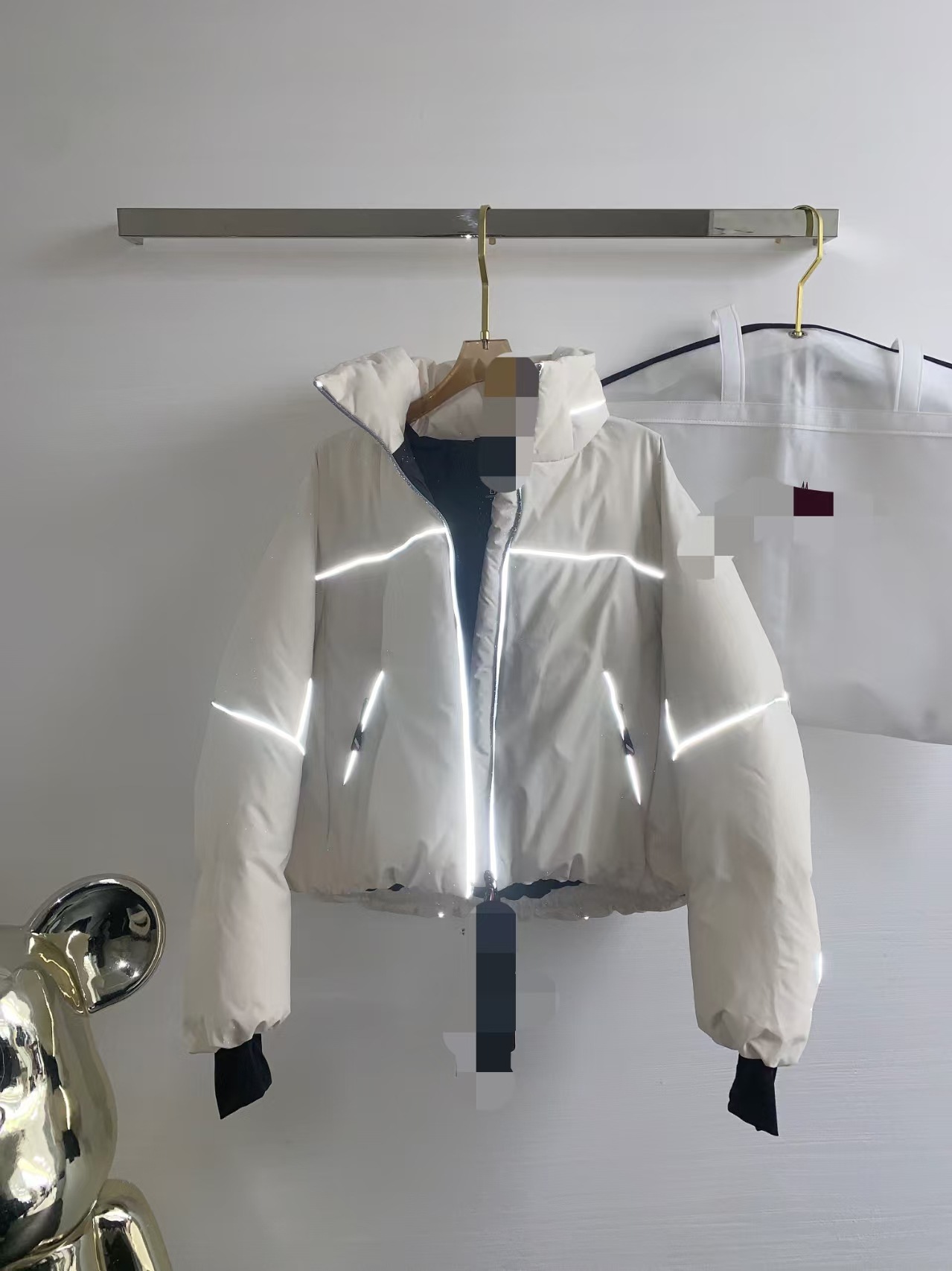 Travel windproof waterproof ski down jacket for traveling