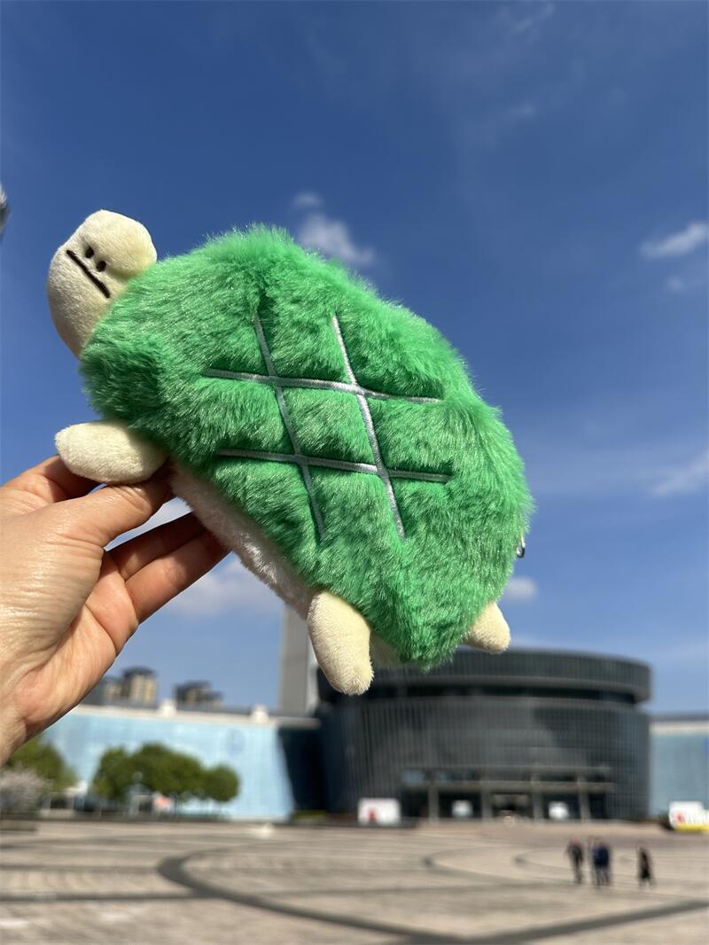 Femmes Tortue Peluche Fermeture Éclair Portefeuilles display picture 1