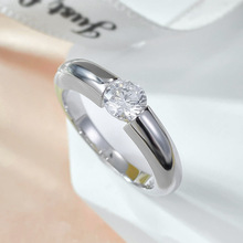 �����¿�S925����ָ��Ƕ5.0mm���������ŷ�����ָ��ֱ�������