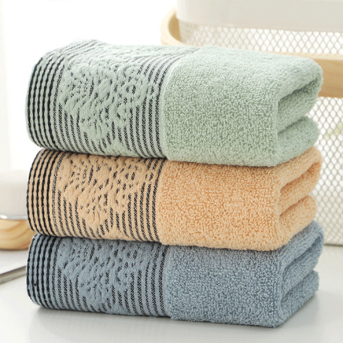 Manufacturer wholesale towel thickened face towel gift towel return gift supermarket labor insurance wholesale customized LOGO