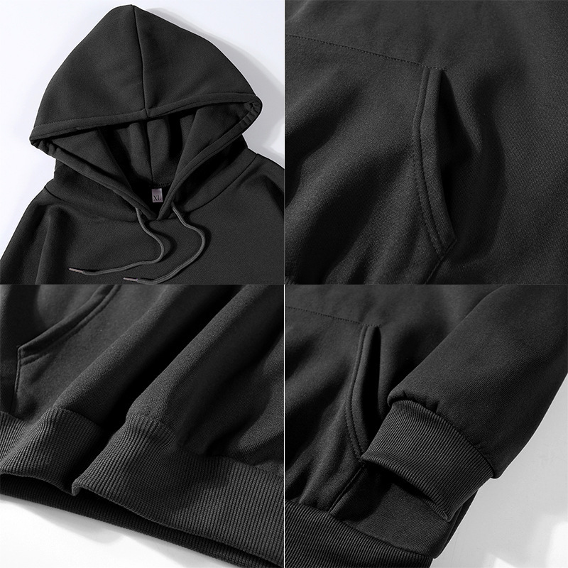 Women's Clothing Oversized Hoodie Sweatshirt - Plain Color Pullover (XS-4XL, 17 Trendy Colors)_ecoleips.com