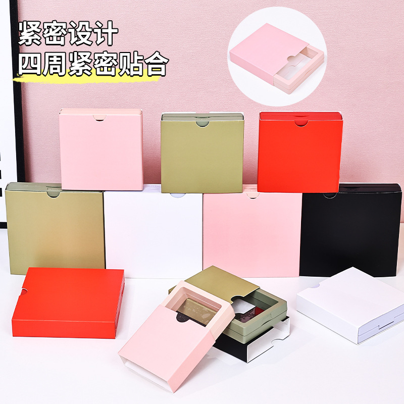 Suspension box dustproof anti-oxidation pe film jewelry storage box lipstick jewelry wear a gift box wholesale
