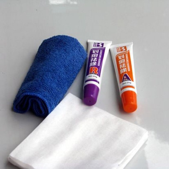 Car Scratch Repair Magic Set Scratch Repair Wax Car Paint Depth Repair Magic 3-Piece Set