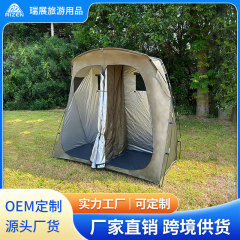 組み立て不要の屋外入浴テント、ダブルシャワーテント、簡易浴室家庭用入浴テント、屋外移動式トイレテント