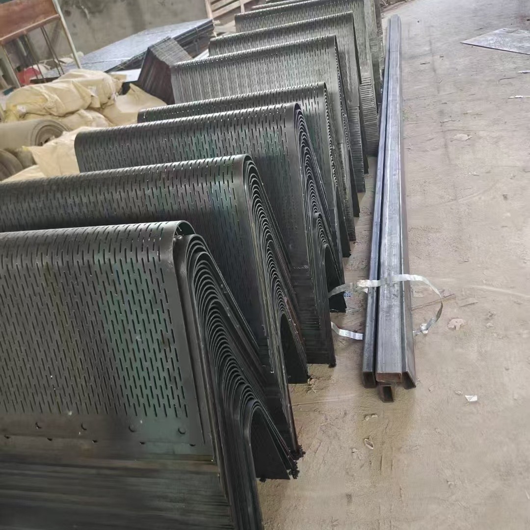 Steel mesh drilled screen plate crusher screen bottom water wheel…