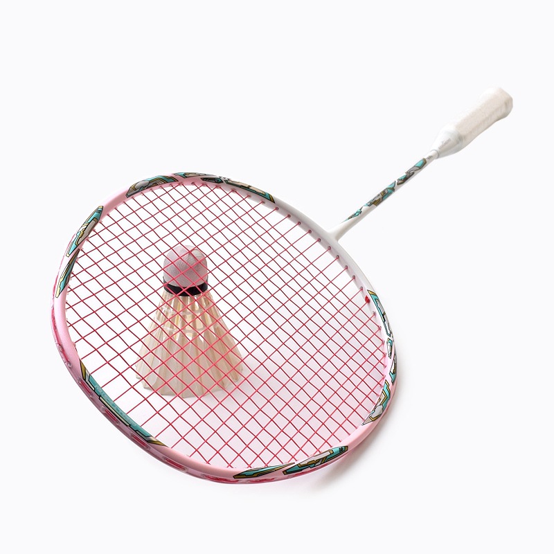 4U Speed Oriented Badminton Rackets For Men And Women Offensive Training All Carbon Lightweight Wholesale Single Racket_voghion.com