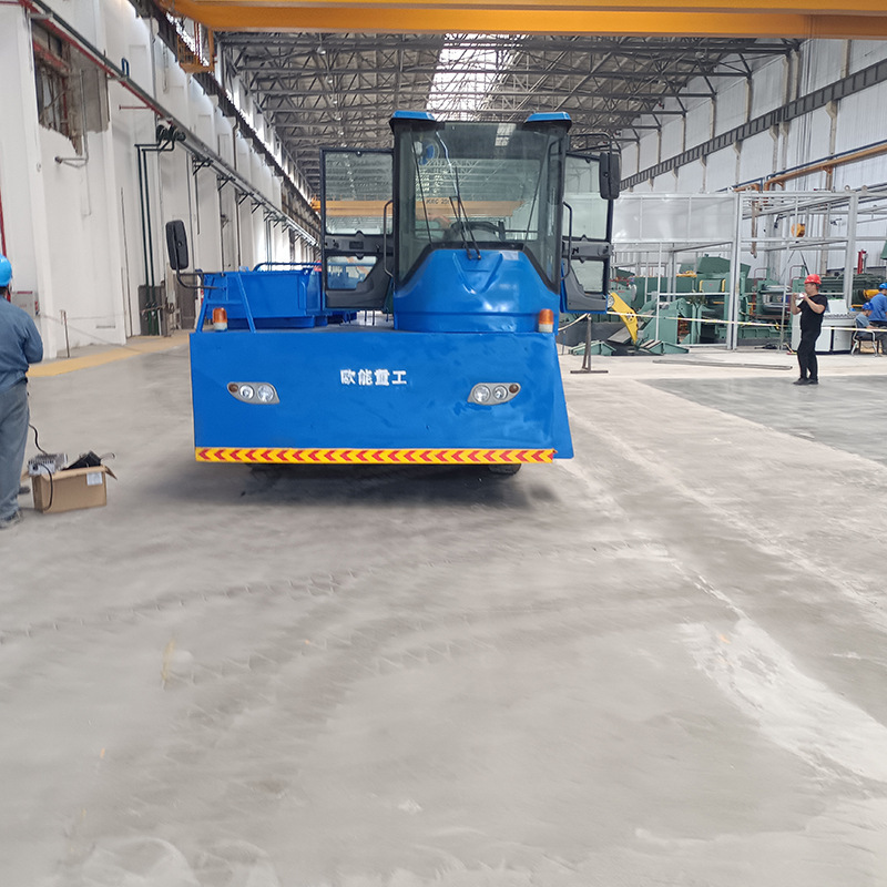 销售大吨位车间搬运车 厂区拉货运输电动转运车 重型电动平板车