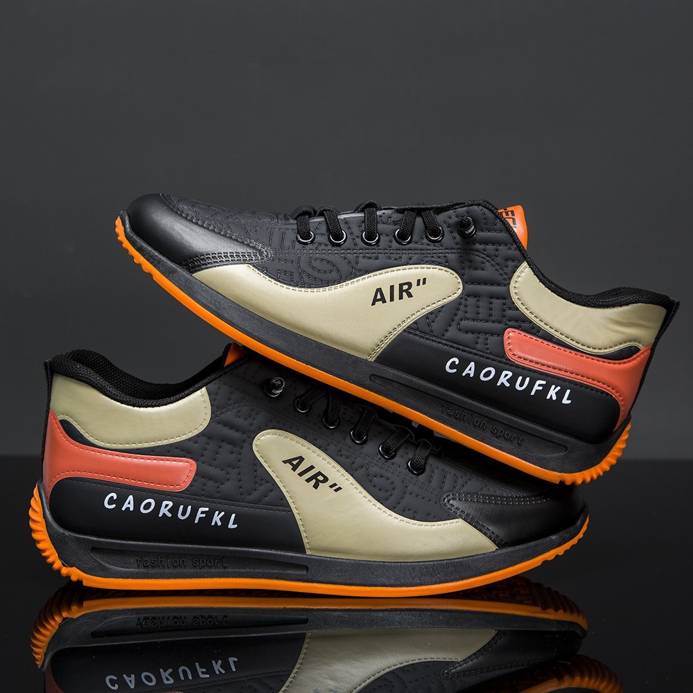 2025 primavera nuevo estilo zapatos de hombre zapatos deportivos de todo fósforo de moda tendencia cómoda versión coreana de zapatillas simples zapatos al por mayor