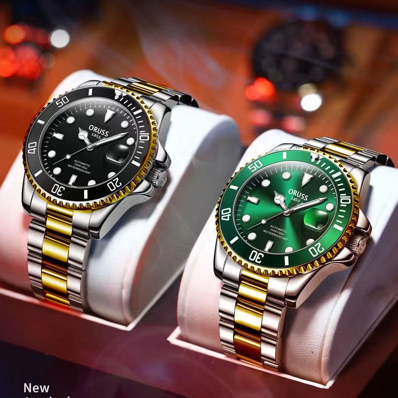 Brand new full-automatic non-mechanical watch men's watch fashion business luminous waterproof a generation of men's