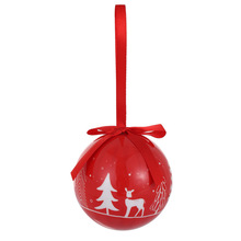畅销外贸 圣诞小鹿 跨境爆款 圣诞树装饰球 水晶球圣诞挂饰