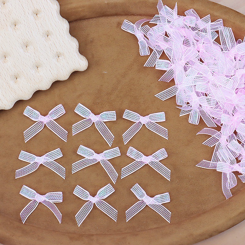 라이트 핑크*3*3.5CM 손으로 매듭지음